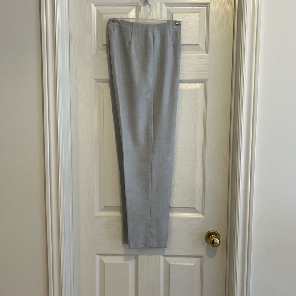 Grey formal tapered pants size small